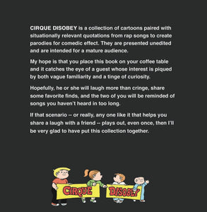 CIRQUE DISOBEY (digital PDF): a collection of rap cartoons by wait what (proceeds benefit Urban Gateways)